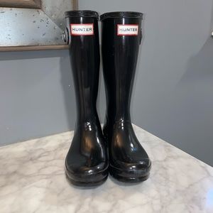 Gently worn Hunter boots